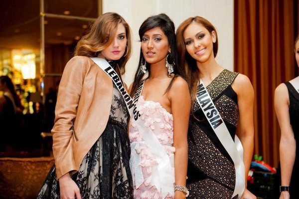 Miss Lebanon 2012 at Las Vegas